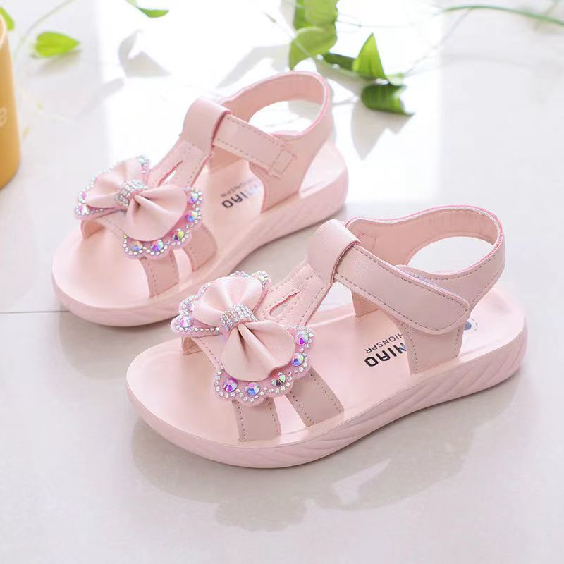 Giày Sandal Chống Trượt Phong Cách Thời Trang Mới 2022 Dành Cho Bé Gái