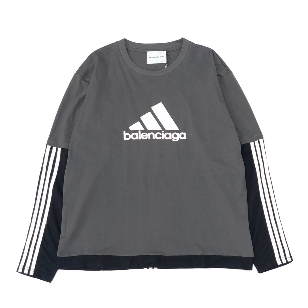 Áo Thun Sweater Balenciaga X Adidas 22SS Thời Trang Đường Phố Cá Tính Cho Nam Và Nữ