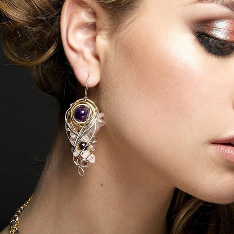 Sa Bộ 2418 Phụ Kiện Làm Bông Tai Chất Lượng Cao