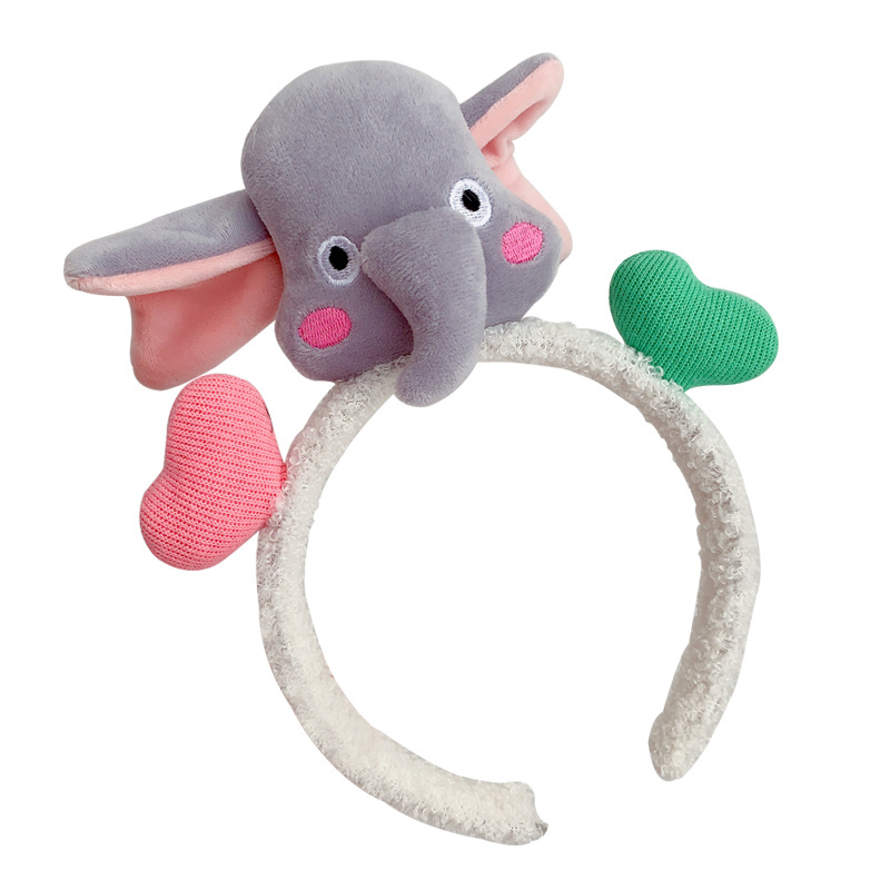 Băng đô rửa mặt hình động vật dễ thương phong cách Hàn Quốc