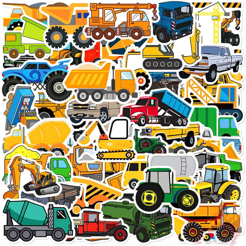 50 Cái / Bộ ❉ Sticker Dán Trang Trí Xe Buýt Xe Buýt Series 02 Chất Lượng Cao ❉ Miếng Dán Đề Can Thời Trang Đa Ứng Dụng