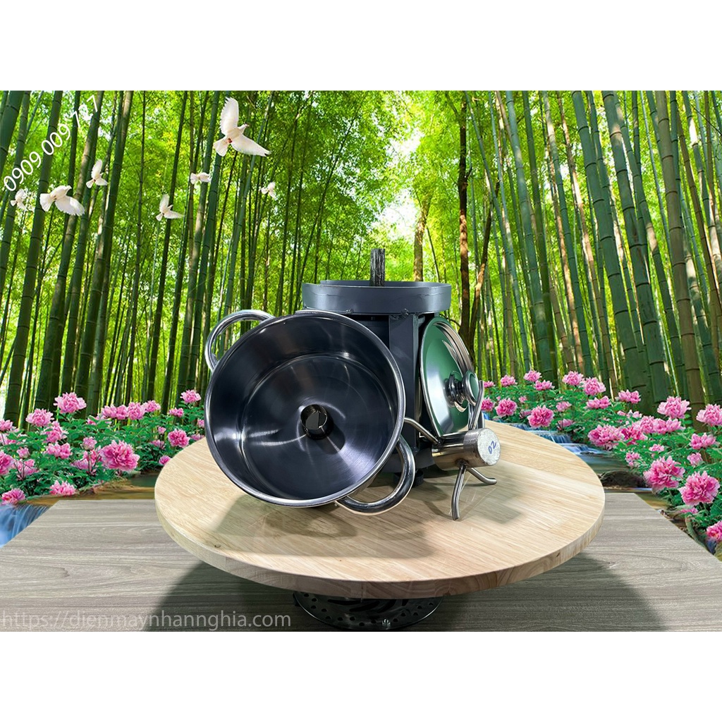 Máy đánh tơi thịt làm chà bông 20cm