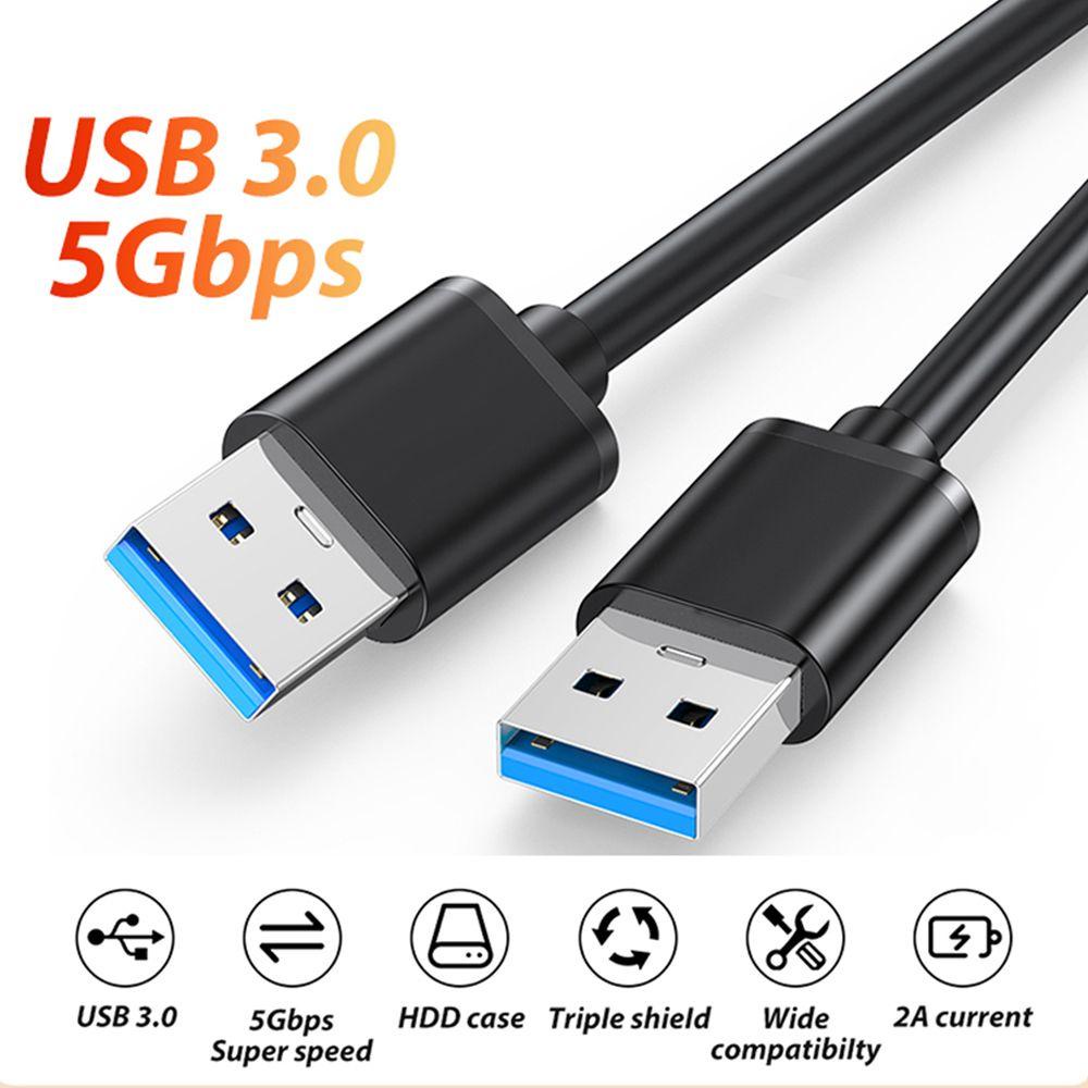 BEBETTERM Cáp Sạc USB 3.0 Hai Đầu Cho Laptop