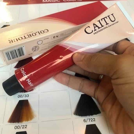 Thuốc nhuộm tóc không cần tẩy Caitu