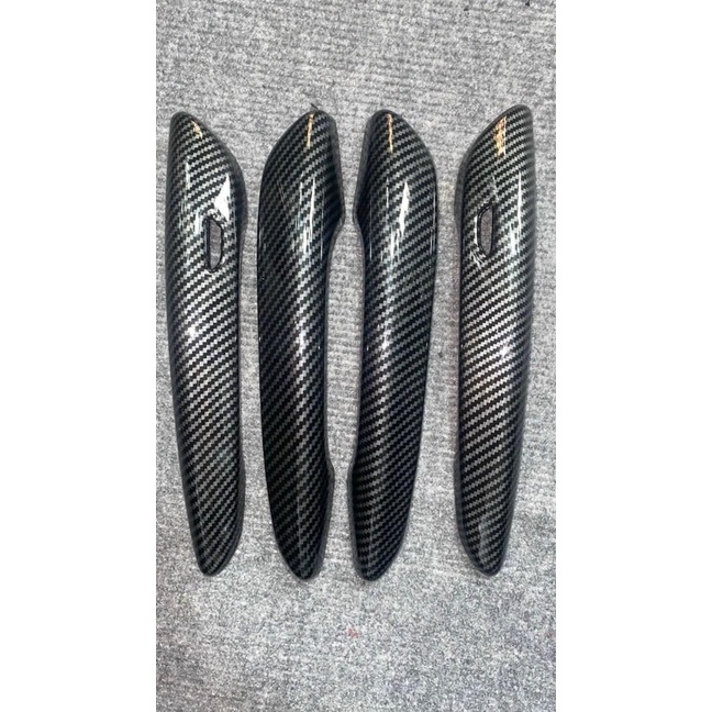 Ốp Tay Hõm Cửa Xe Mazda CX-30 CX30 2021 2022 2023 Mạ Crom/ carbon