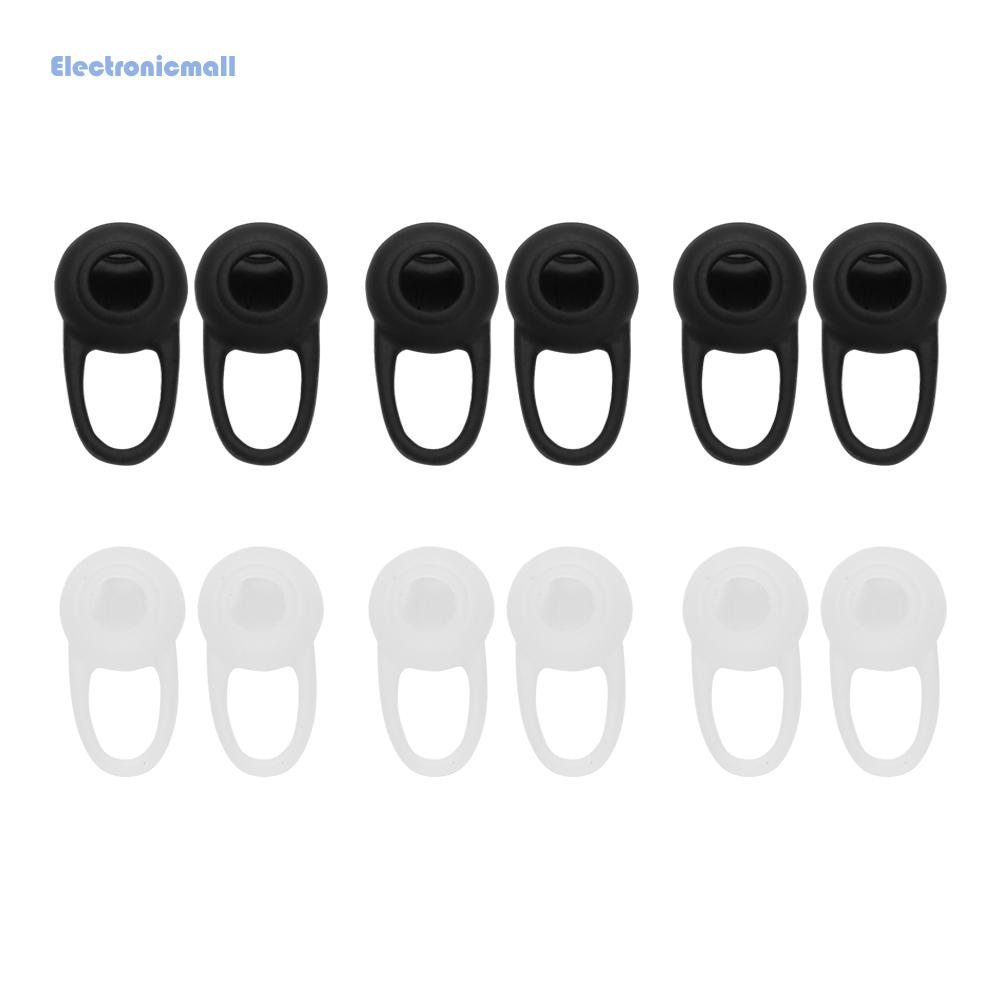 Bộ 6 nút bọc tai nghe nhét tai bằng silicone co giãn