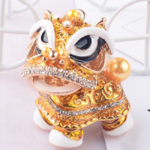 Móc treo chìa khóa ô tô xe máy hình Kỳ Lân