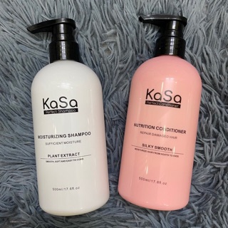 CẶP DẦU GỘI XÃ PHỤC HỒI TÓC KHÔ XƠ CHỐNG RỤNG KÍCH THÍCH MỌC TÓC KASA ORGANIC CARE PERFECT 500mlx2