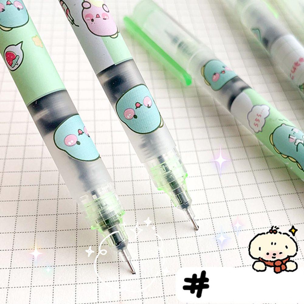 PISTA Set 6 Bút Bi Kiểu Dáng Hoạt Hình Dễ Thương