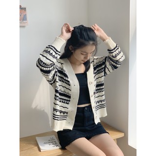 Áo khoác len họa tiết jb80 1994closet