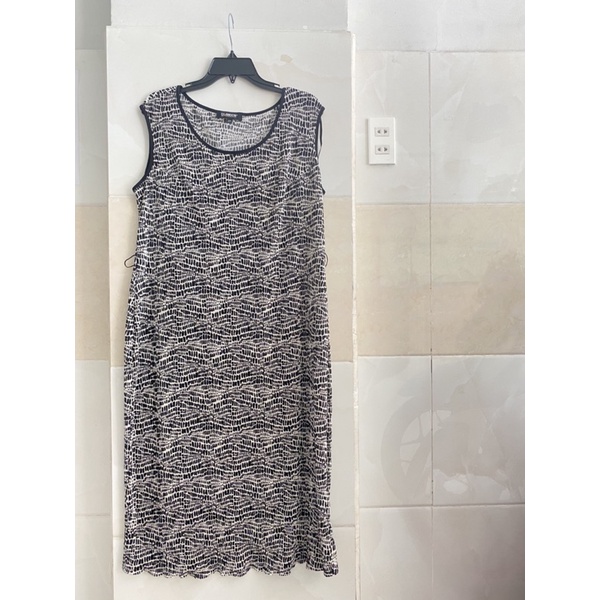Đầm váy maxi vải xếp ly vnxk xuất khẩu dư xịn bigsize freesize phom rộng lớn, plus size loose dress