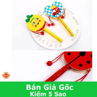 TRỐNG GỖ XÚC XẮC HAI DÂY GÕ CHO BÉ (HOT)