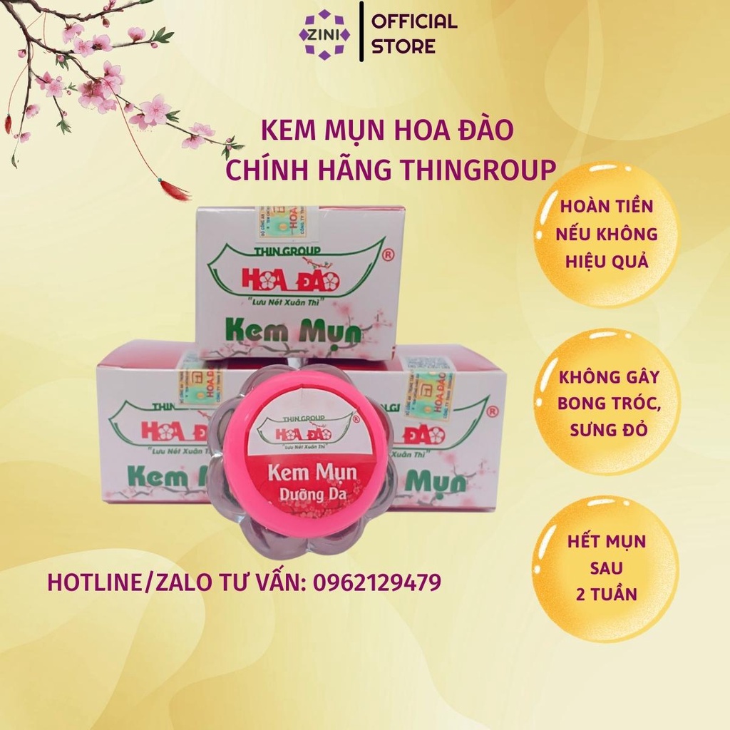 Kem mụn hoa đào Thingroup chính hãng-ZINI STORE