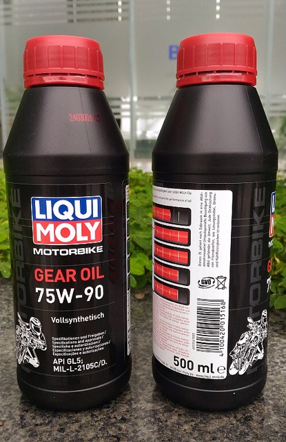 Nhớt láp Liqui Moly Gear Oil 75w90