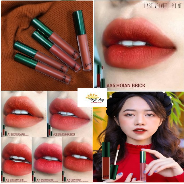 Son Kem Bbia Last Velvet Lip Tint Asia EDiton