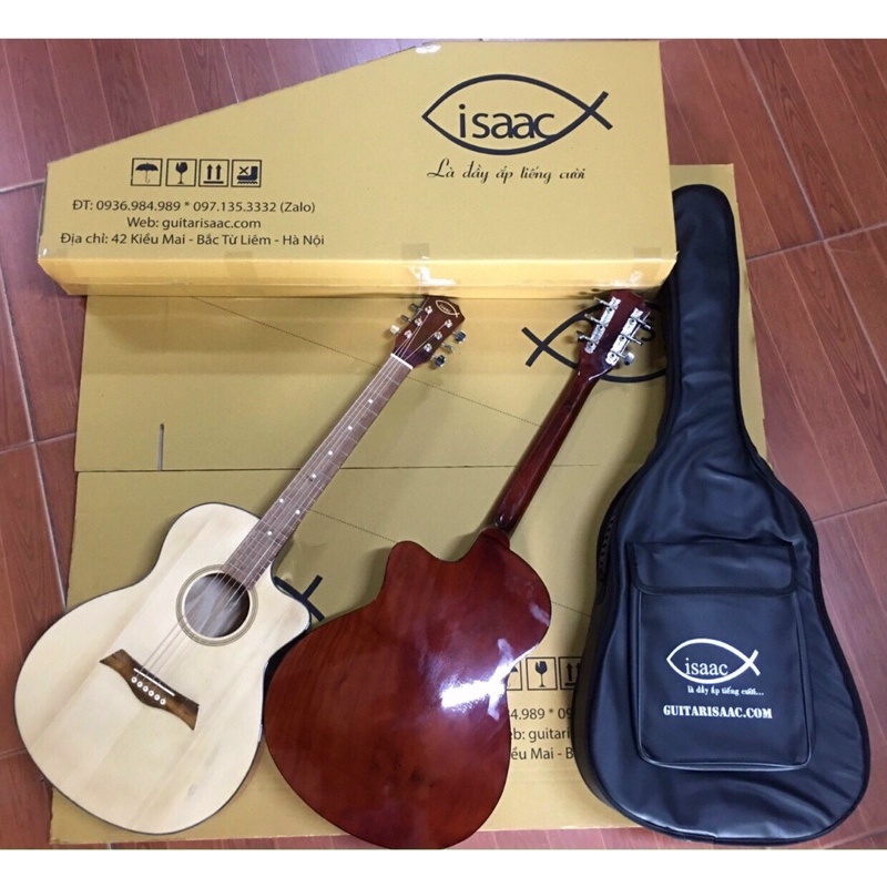 Bao đàn guitar 3 lớp. Bao đàn guitar bằng da 3 lớp. Guitar isaac trợ giá cho bao đàn guitar 3 lớp chỉ còn 97k