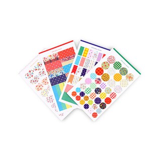 COmbo 6 tờ Sticker Deco vintage