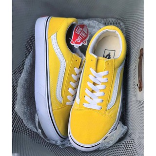 Giày Sneaker Nữ V.A.N Vàng