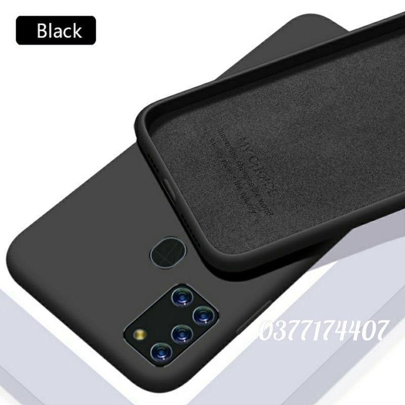 Ốp lưng dẻo màu KT Desing cho Samsung A21S chống bám bẩn dễ lau chùi