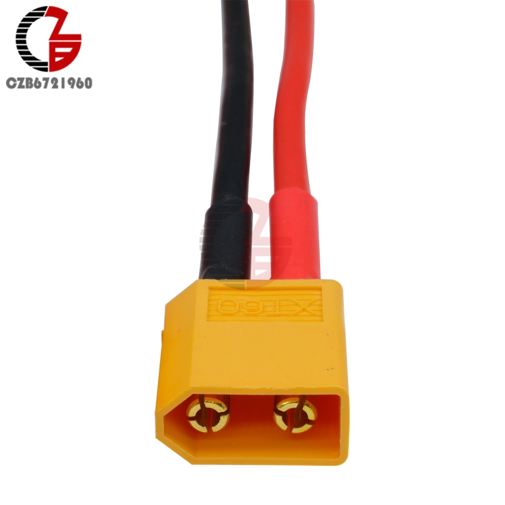 XT60 Connector Male W/Housing 10CM Silicon Wire 14AWG XT-60 PLUG | BigBuy360 - bigbuy360.vn