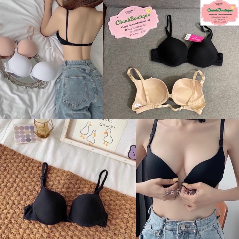 Áo cài trước xinh xắn đệm vừa