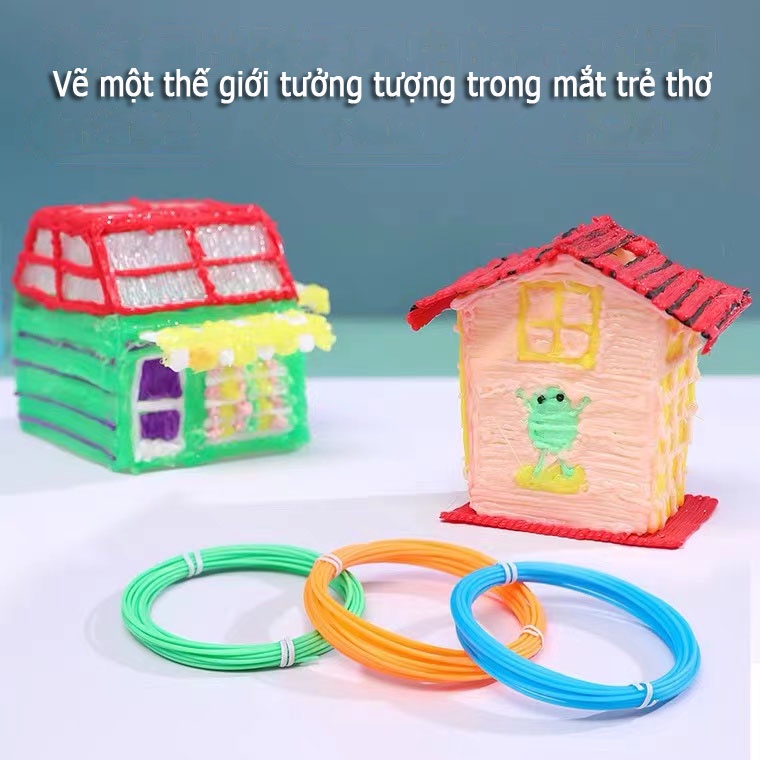 Túi 20 cuộn mực vẽ cho bút 3d PLA nhiệt độ cao