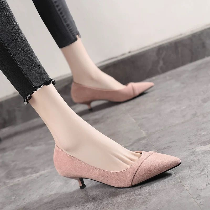 Giày Cao Gót 3Cm Thời Trang Dành Cho Nữ