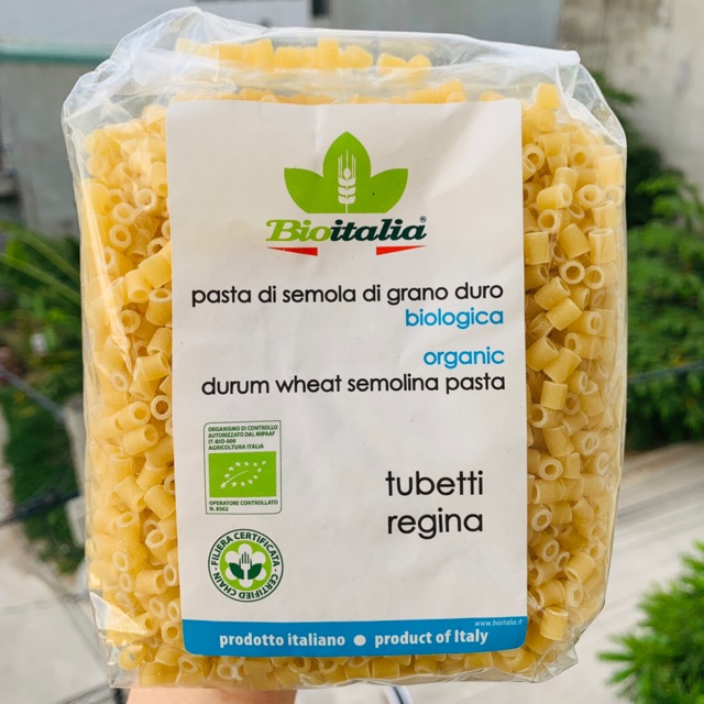 Nui Ống Ngắn Hữu Cơ Bioitalia