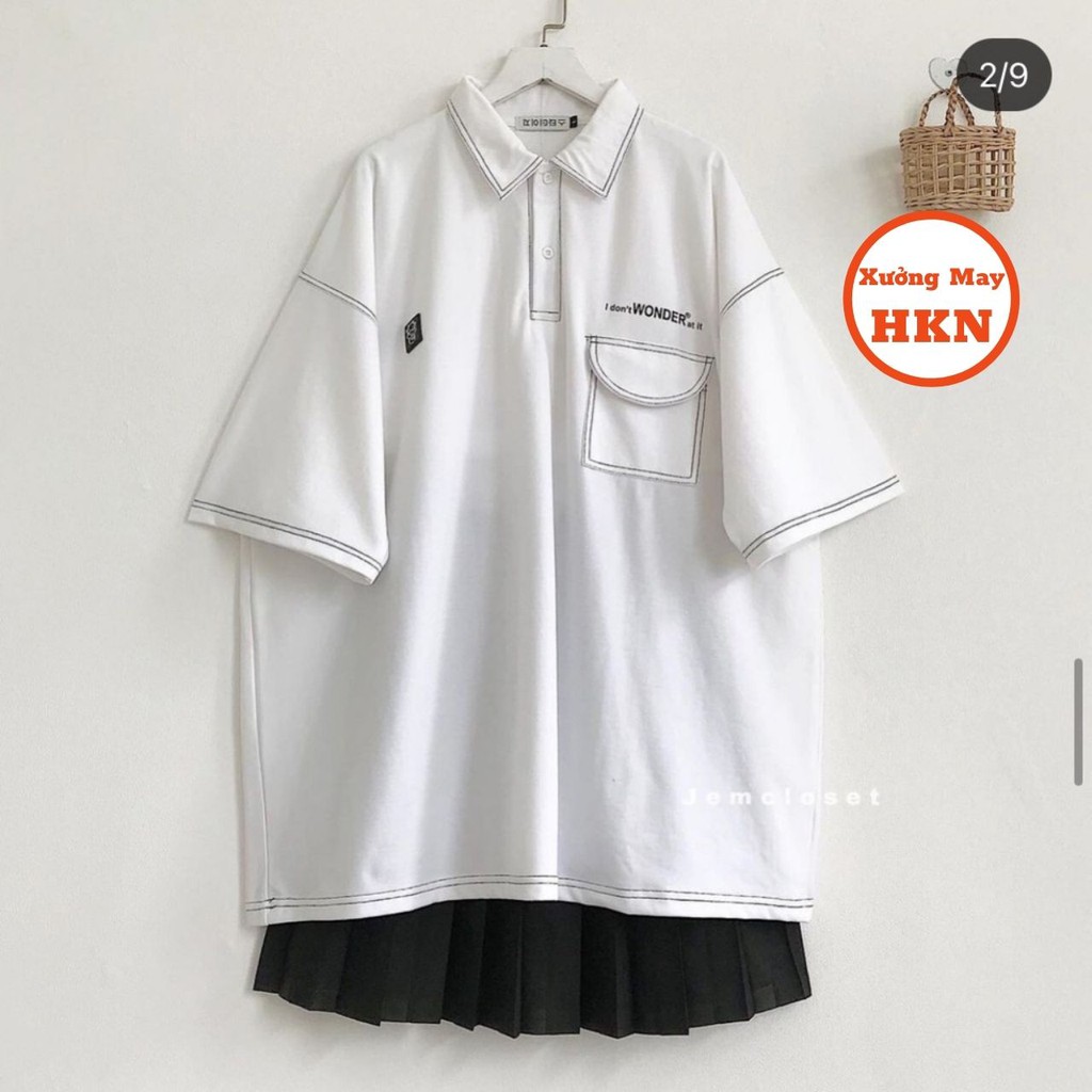 Áo Polo Nữ Đầu Bò Wonder Chất Liệu Su Mã 128 Xưởng May HKN