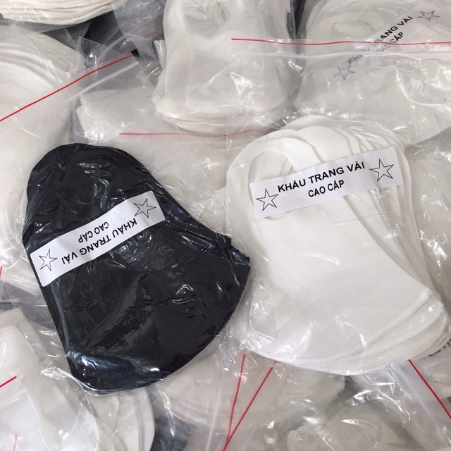 Khẩu trang vải su set 10c - hình shop chụp | BigBuy360 - bigbuy360.vn