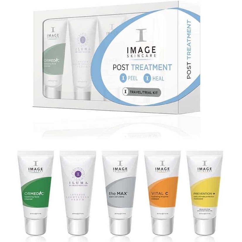 Bộ 5 mỹ phẩm dành cho da nhạy cảm Image Skincare Post Treatment Trial Kit 7ml