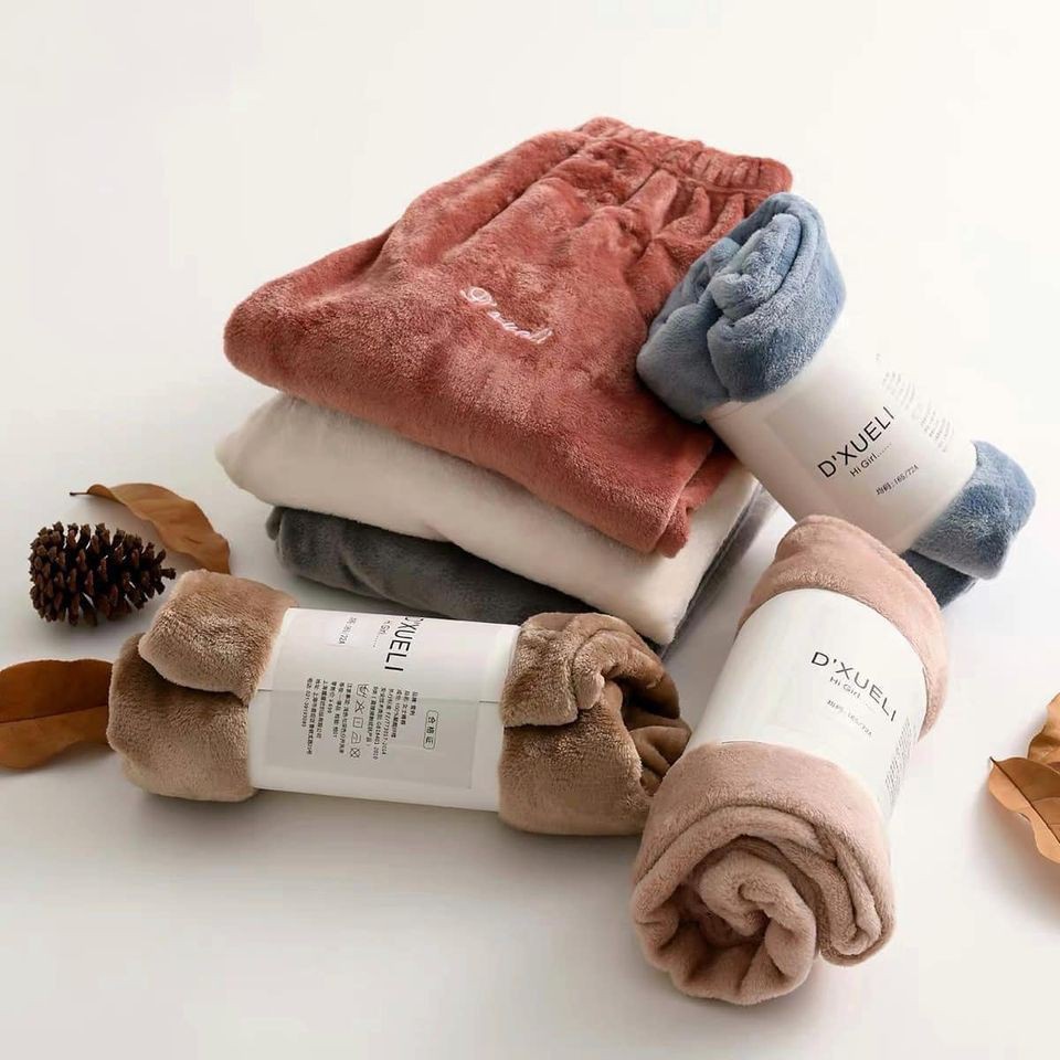 Quần Nỉ Bông Nữ Lông Cừu SIêu Ấm D studio | BigBuy360 - bigbuy360.vn