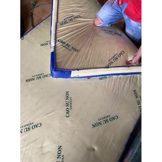 Nệm cao su non american dày 10 (cm) ( giao hỏa tốc 2h )