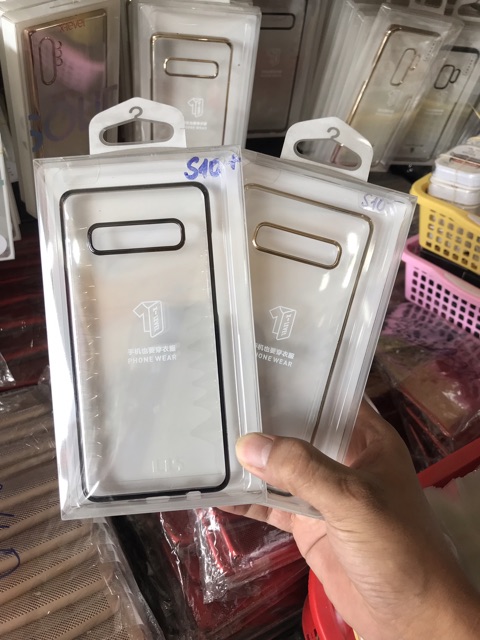 Ốp lưng Samsung S10 plus / S10 xi màu không ố vàng
