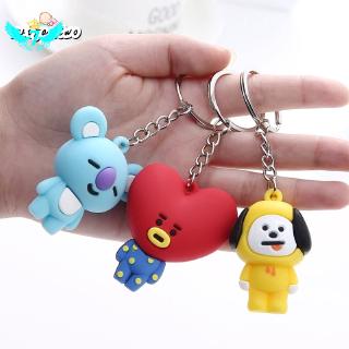 [yi_da]BT21 Kpop Bts Cooky Mang Key Ring Chain Bag Pendant Keychain CEP