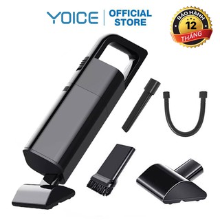 Mua Máy hút bụi gia đình cầm tay không dây YOICE VUÔNG cao cấp tiện lợi 120W dùng được mọi nơi   MUA MÁY TẶNG KÈM CÁP SẠC  