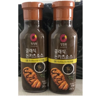 Sốt thịt donkasu truyền thống chung jung one 250g/ chai
