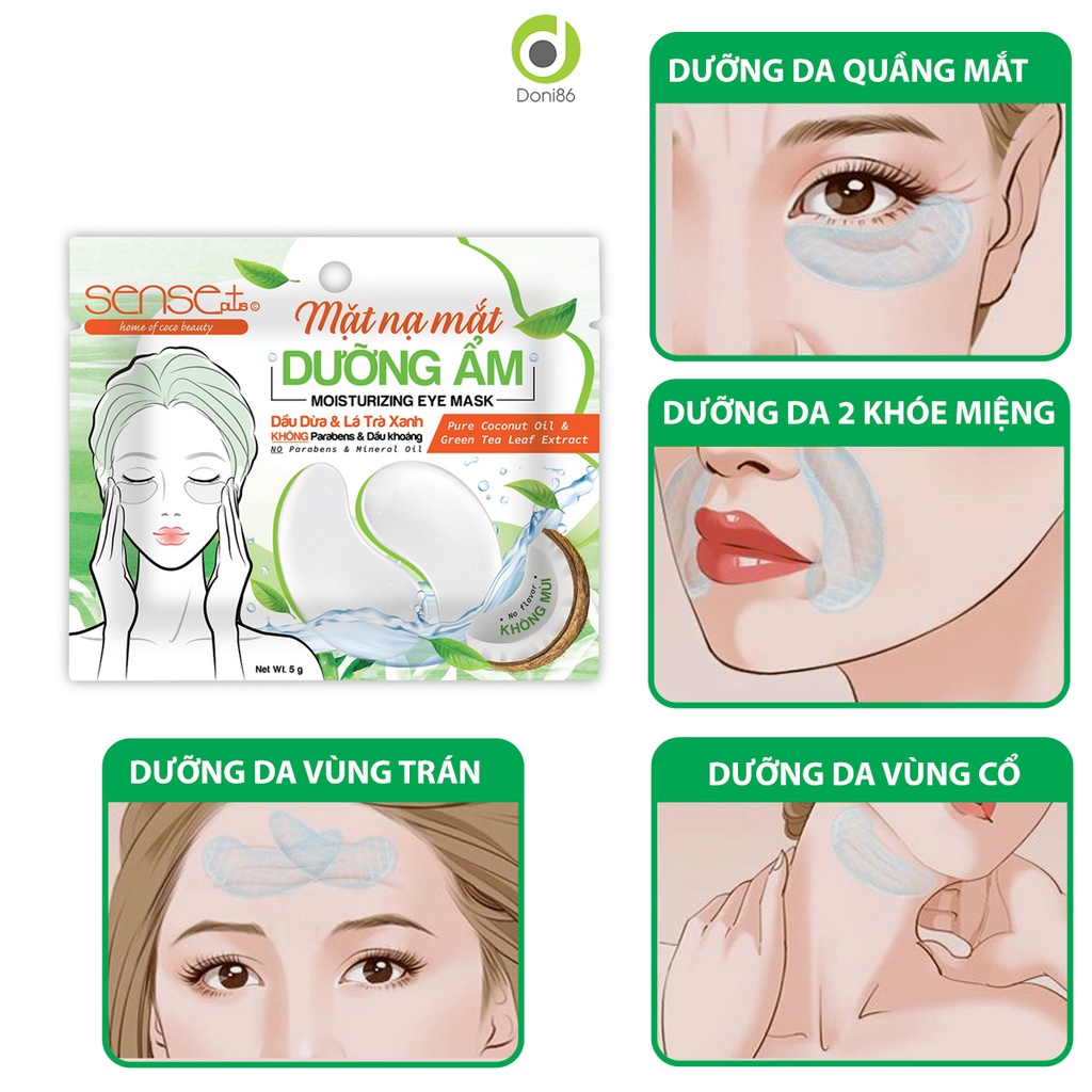 Mặt nạ  Sense Plus dưỡng ẩm mắt, giúp da vùng mắt căng mịn và tươi sáng_Doni86_SP_003