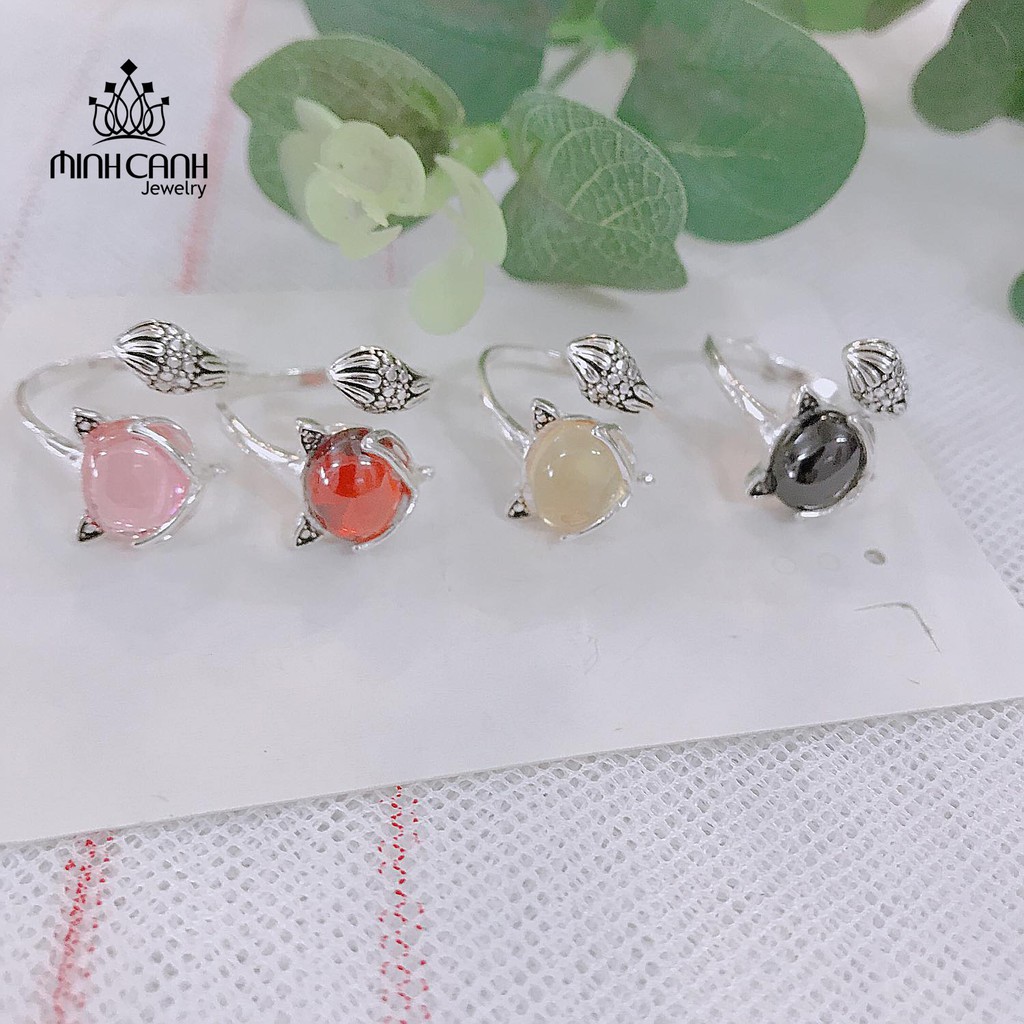 Nhẫn Bạc Hồ Ly Phong Thủy Bạc Ta Freesize - Minh Canh Jewelry