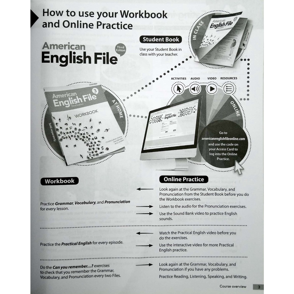Sách - American English File: Level 3: Workbook
