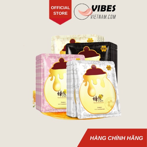 Mặt nạ sữa ong - Giảm thâm mụn dưỡng ẩm trắng da cung cấp dưỡng chất tái tạo da từ bên trong vibesvietnam