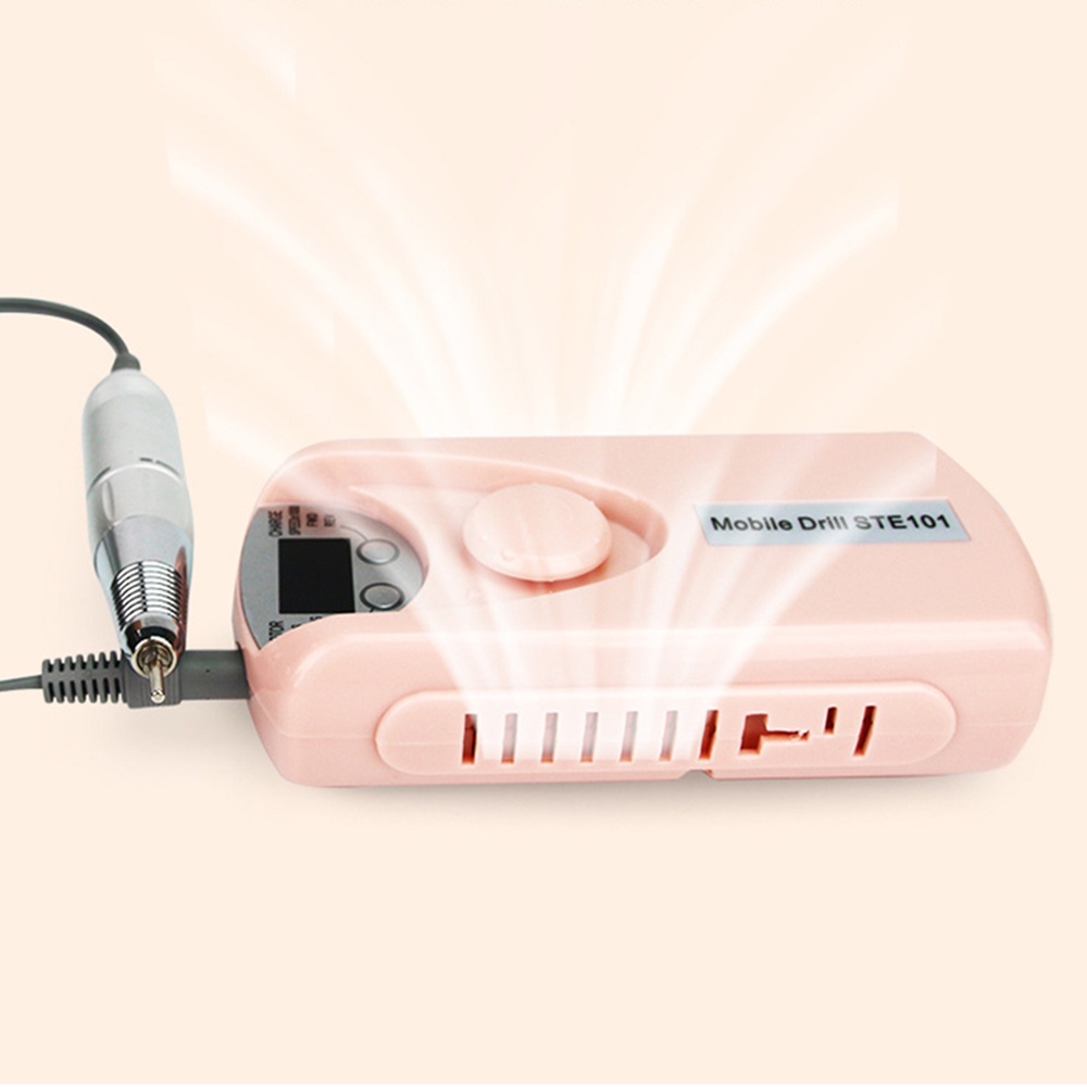 Máy Mài Móng Tay Chuyên Nghiệp 30000RPM Có Thể Sạc Lại Kèm Màn Hình Hiển Thị