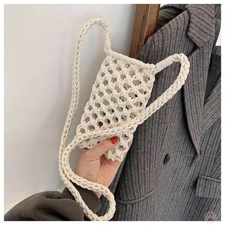 Túi Đeo Chéo Đựng Điện Thoại Màu Trơn Thời Trang Cho Nữ