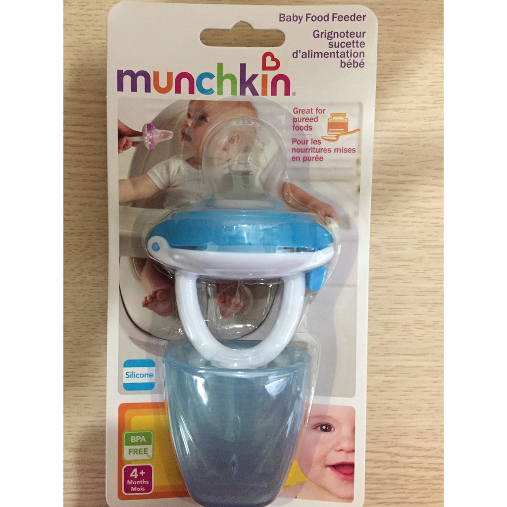 Túi tập ăn dặm Silicon Munchkin cho bé