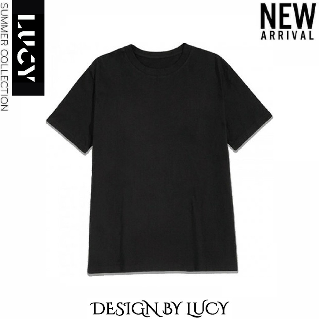 Áo Phông Trắng Đen Trơn Nam Nữ ,áo phông co dãng tốt dễ phối đồ. | BigBuy360 - bigbuy360.vn