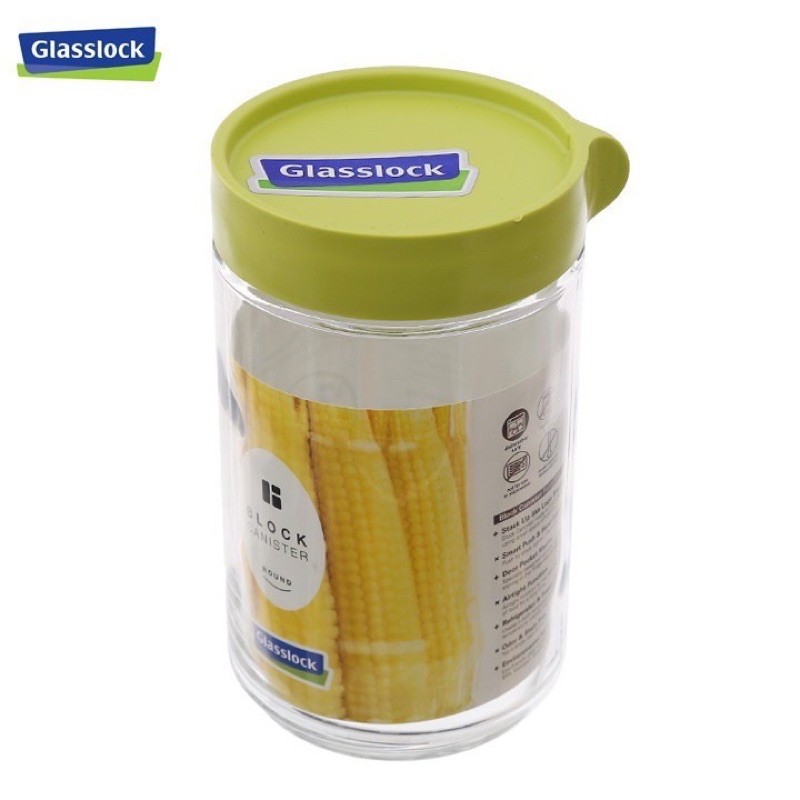 Hũ Glasslock thủy tinh tròn 600ml IP608.