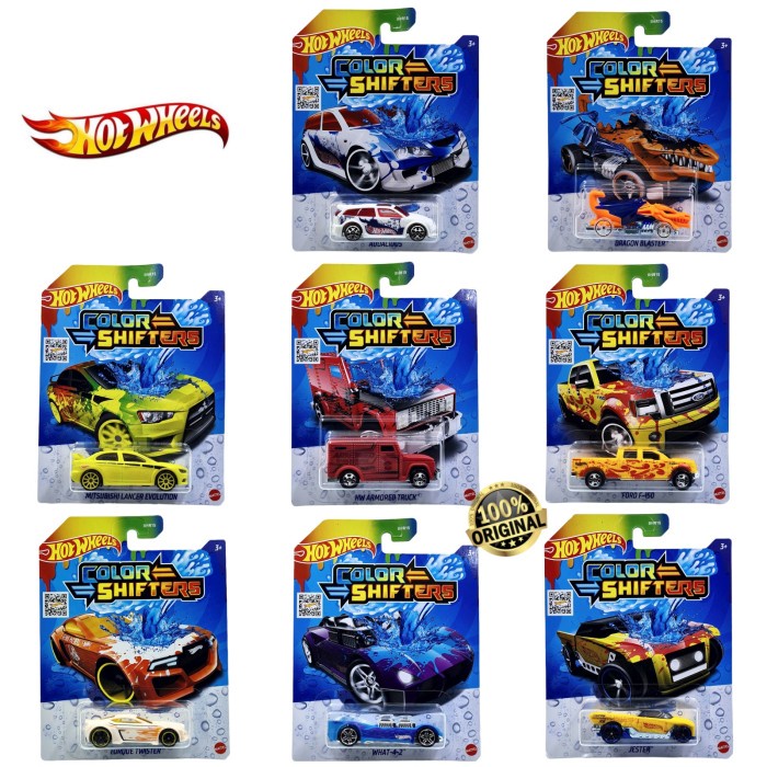 Hot Wheels Bánh Xe Thay Đổi Màu Sắc Ori - 937L