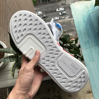Giày EQT trắng kẻ đỏ 36-40