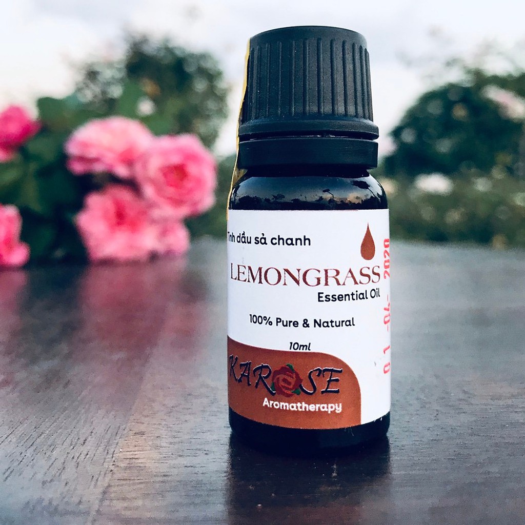 Tinh dầu SẢ CHANH cao cấp giải tỏa căng thẳng, thơm phòng (DATE MỚI NHẤT, 10ml)