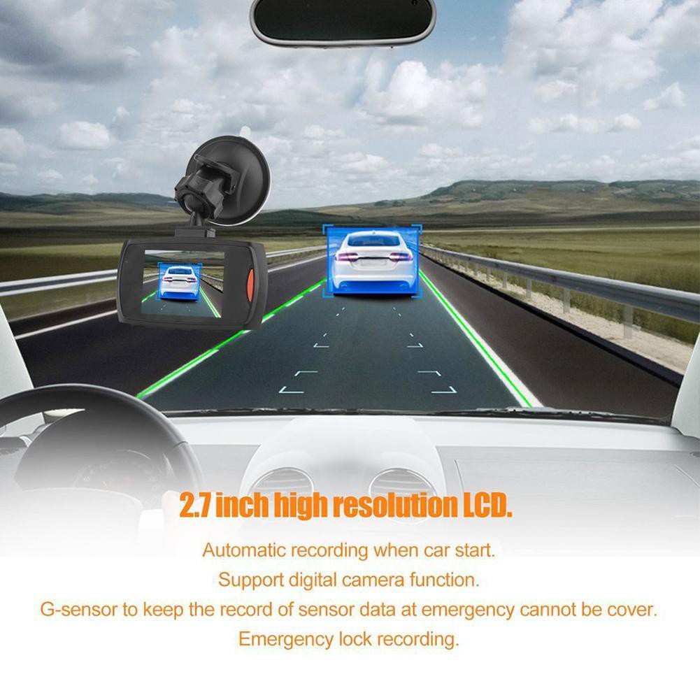 2.7inch LCD Night Vision HD 1080P Car Registrator DVR Camera Dash Cam Video